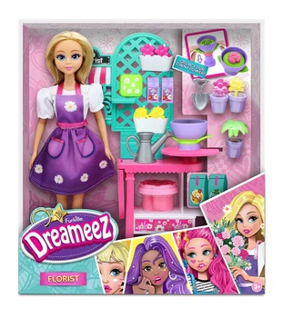 Игровой набор с куклой Funville Dreameez Флорист 30 см