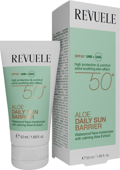 Крем Revuele Aloe Daily Sun Barrier для лица с алоэ из SPF 50+ 50 мл