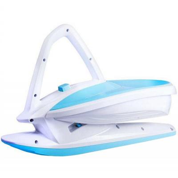 Санки Plastkon Skidrifter белые с голубым (49098)