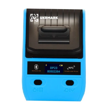 Принтер этикеток UKRMARK AT 10EW USB, Bluetooth, NFC, blue (900319)