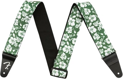 Ремінь гітарний Fender Strap 2" Hawaiian Straps Green Floral