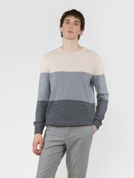 Джемпер чоловічий сірий Arber Crew-neck7 N-AVT-112 XXL зріст 5 сірий (M10.29.12.431)