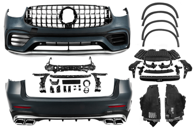Комплект обвесов 2020-2022 (AMG GLC63) для Mercedes GLC X253