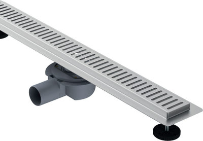 Трап для душу лінійний ASG 04Е INOX Double Lock 700х70
