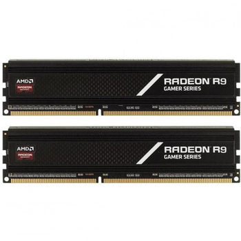 Модуль пам'яті AMD DDR4 16Gb (2x8) Radeon R9 3200 MHz (R9S416G3206U2K)