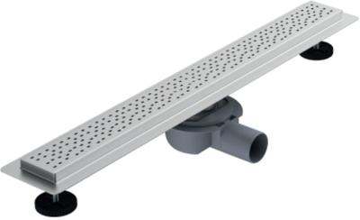 Трап для душу лінійний ASG 04P INOX Double Lock 700х70