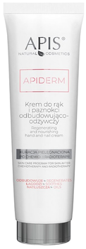 Krem do rąk i paznokci Apis Apiderm odbudowująco-odżywczy 100 ml (5901810001933)