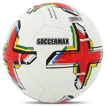 М'яч футбольний SOCCERMAX FB-4363 №5 Різнокольоровий