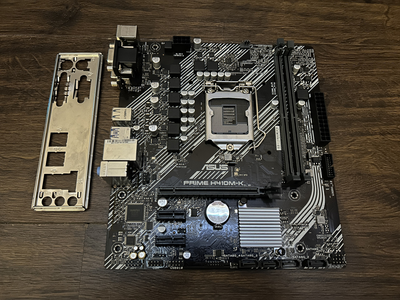 Материнская плата Asus Prime H410M-K (s1200, Intel H410) Б/У