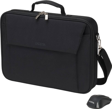 Torba na laptopa Dicota Multi 15.6 " zestaw bezprzewodowej myszy Czarny (D31686)