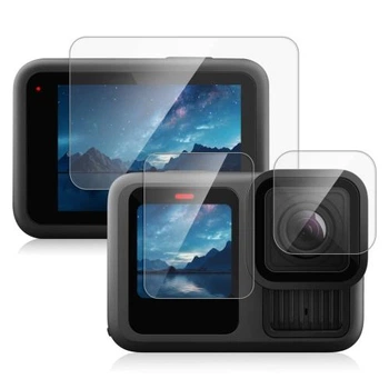 Защитное стекло для экрана и объектив из закаленного стекла для GoPro 13 Puluz PU954T
