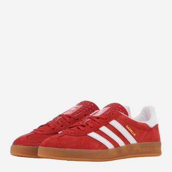 Sneakersy męskie do kostki adidas Originals Gazelle Indoor H06261 46 Czerwone (4066746178409)