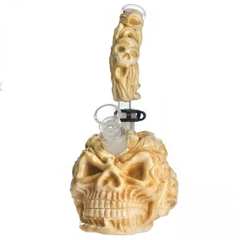 Бонг Для Курения Стеклянный "Skull Classic"