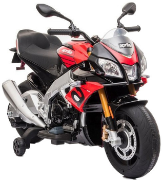 Електромотоцикл LEAN Toys Aprilia Tuono V4 Червоний (5903802453119)