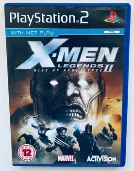 X-Men Legends II Rise of Apocalypse, английская версия - диск для PlayStation 2, Б/У