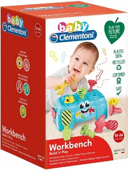 Іграшка для немовлят Clementoni Baby Столик малого майстра (8005125170425)