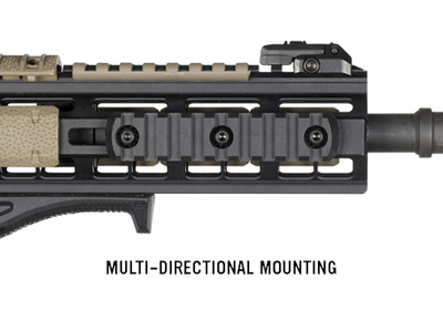 Планка Пікатінні Magpul Polymer 9 Slots M-Lok System - Black