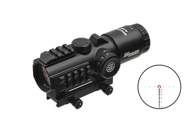 Прицел оптический Sig Optics BRAVO5 BATTLE SIGHT, 5X32MM HORSESHOE DOT ILLUM RETICLE