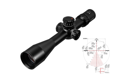 Приціл оптичний KAHLES K 525i CCW 5-25x56/SKMR4-left