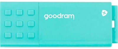 Флеш накопитель USB 128Gb Goodram UME3 Care, Teal, USB 3.2 Gen 1, до 60/20 МБ/с (UME3-1280CRR11)