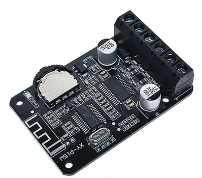 Аудио усилитель XY-P15W XY-P15W 10-30Вт 8-24В с Bluetooth, стерео