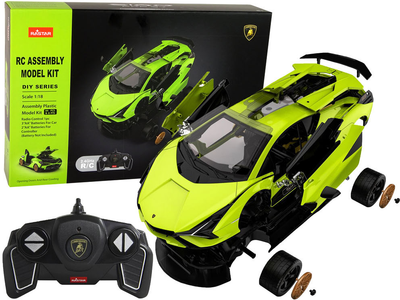 Машина на радіокеруванні LEAN Toys Конструктор Lamborghini Sian FKP 37 1:18 (5905214978723)