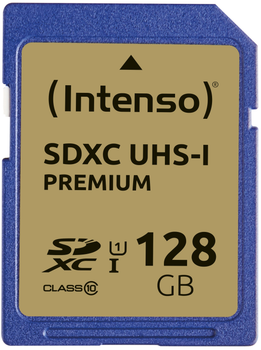 Карта памяти Intenso Premium SDXC 128GB Class 10 UHS-I (3421491)