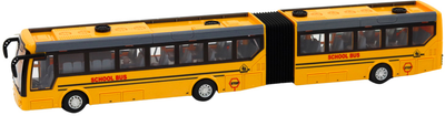 Autobus szkolny przegubowy zdalnie sterowany LEAN Toys 1:32 Żółty (5905991006978)