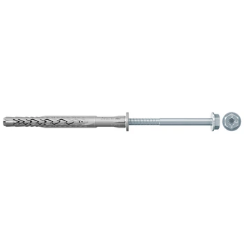 SXRL 8x100 FUS Дюбель фасадный fischer с шестигранным шурупом и прессшайбой ОЦ (Фишер) 540130