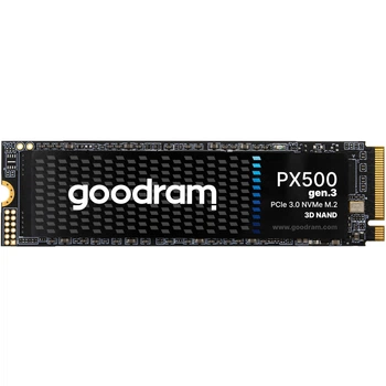 Твердотельный накопитель SSD GoodRAM PX500 1TB M.2 2280 PCIe Gen 3x4 NVMe 3D NAND до 3300/2700 MB/sec для ПК (D891BDDEA873)
