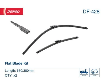 Комплект щіток склоочисника DENSO безкаркасні 650/380 мм (DF-428)