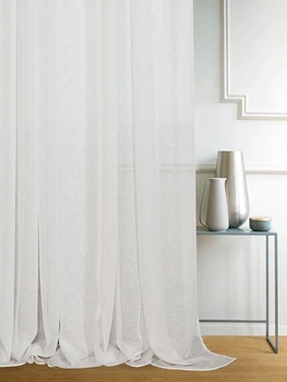 Тюль Льон Лайт Lux Portiery 400х260 - 1 шт Молочний (TL3510)