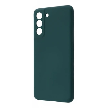 Чехол силиконовый противоударный WAVE Premium Colorful Case (TPU) для Samsung Galaxy S21 FE (G990B) forest green