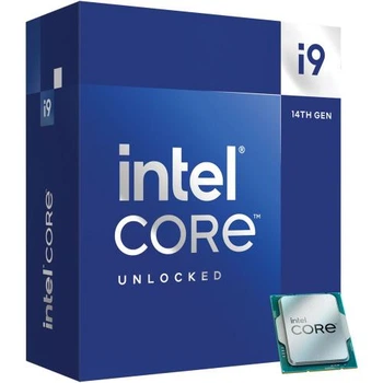 Процесор Intel Core i9 (LGA1700) i9-14900K, Box, 24x2.4 GHz (Turbo Boost 6.0 GHz, 32 потоки), UHD Graphics 770, L3 36Mb Smart Cache, Raptor Lake, 7 nm, TDP 125W, розблокований множник, система охолодження в комплекті не йде (BX8071514900K)