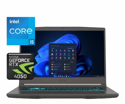 Ноутбук (2024) ігровий MSI Thin 15 i5-12450H/ 16GB / 512GB/ RTX4050 / 15.6" 144Hz