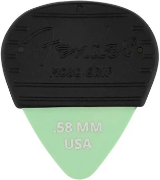Набор медиаторов Fender Mojo Grip Dura-tone 0.58 Delrin Picks - 3 Pack Surf Green