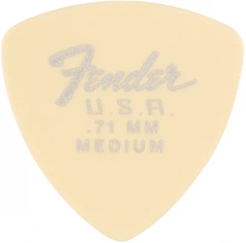 Набор медиаторов Fender 346 Shape Dura-Tone 0.71 Delrin Picks Olympic White 12 Pack