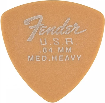 Набор медиаторов Fender 346 Shape Dura-Tone 0.84 Delrin Picks Butterscotch Blonde 12 Pack