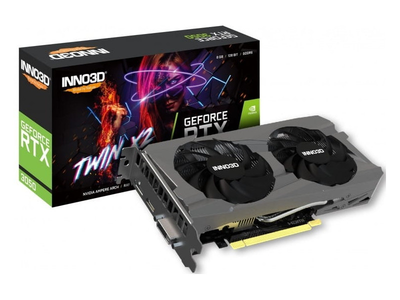 Відеокарта Inno3D GEFORCE RTX 3050 TWIN X2 (N30502-08D6-1711VA41)