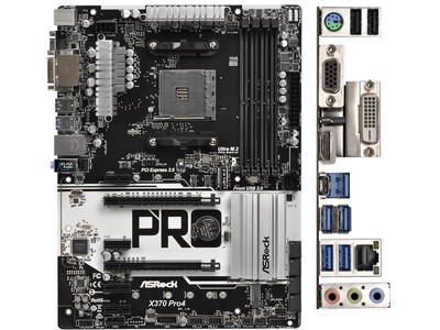 Материнська плата ASRock X370 Pro4