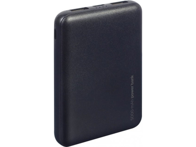 Зовнішній акумулятор (Power Bank) Gembird 5000 mAh Black (PB05-02)