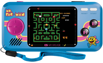 Ретро консоль My Arcade Pocket Player MS Pacman 3 игры DGUN-3242 (845620032426)