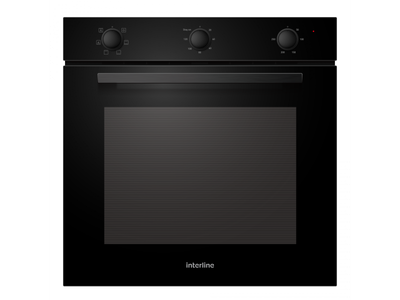 Духовий шкаф Interline OEG 360 MCS BB