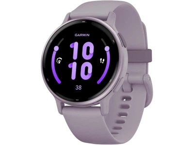 Смарт-годинник Garmin vivoactive 5 Metallic Orchid Aluminum Bezel with Orchid Case and Silicone (010-02862-13/53)