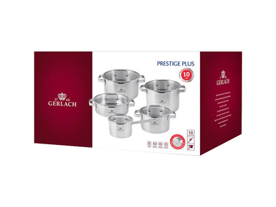 Набір кастрюль GERLACH Prestige Plus (5901035504097)