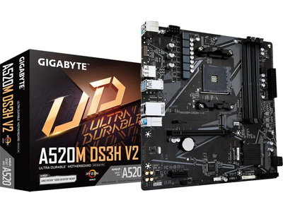 Материнська плата Gigabyte A520M DS3H V2