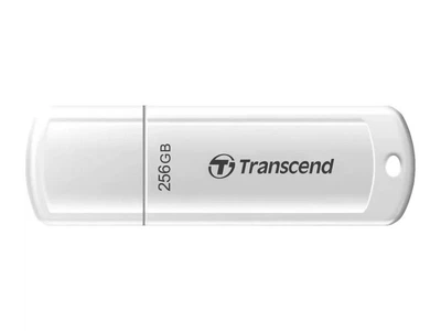 USB флеш накопичувач Transcend 256 GB JetFlash 730 USB 3.1 White (TS256GJF730)