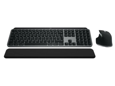 Комплект: клавіатура і миша Logitech MX Keys S Combo for Mac Space Gray (920-012845)