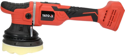 Аккумуляторная полировальная эксцентриковая машина YATO YATO YT-82925 без аккумулятора и зарядного устройства (5906083082269)