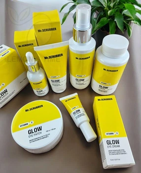 Набор осветляющей косметики для лица со стабильным витамином С Mr.SCRUBBER Glow Vitamin C 6 в 1